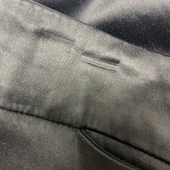 Talbots Black Faux Leather Curvy Petite Leggings w/ Side Closure- Size 14 Petite - Picture 16 of 16